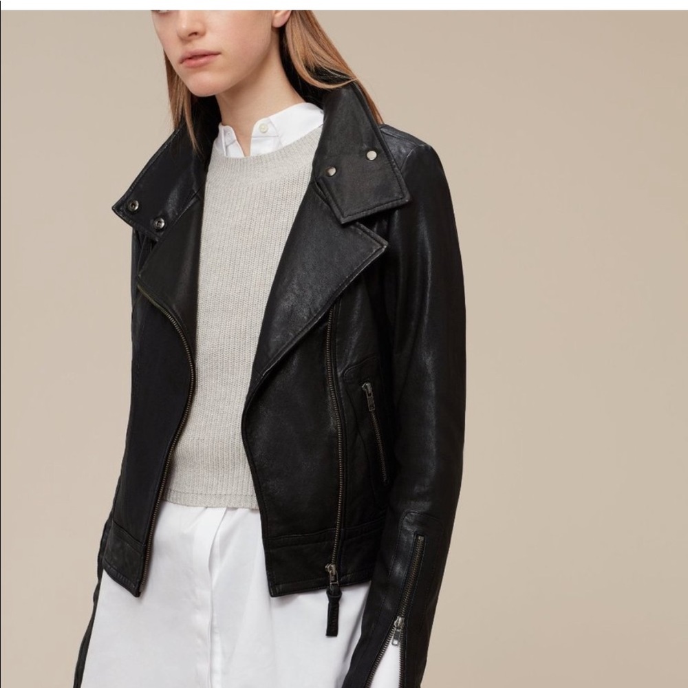 Mackage for Aritzia Kenya leather jacket